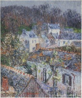 Lluvia en Pont-Aven