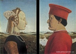 Retratos Federico da Montefeltro y Battista Sforza