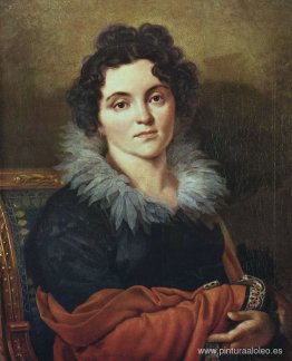 Retrato de Daria Nikolaevna Chvostova