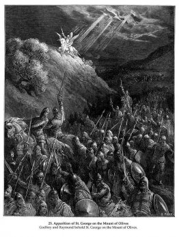 Aparición de San Jorge en el Monte de los Olivos_GustaveDore_sqs