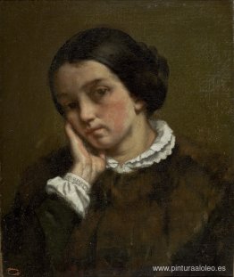 Retrato de Zélie Courbet