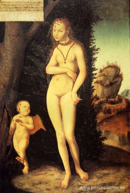 Venus con Cupido el ladrón de miel