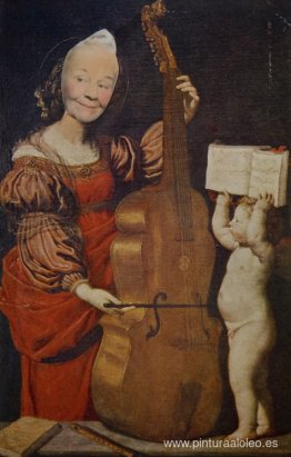 Retrato ridículo (violonchelo, querubín)