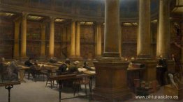 Biblioteca de referencia de Birmingham, la sala de lectura