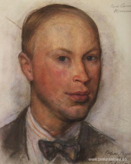 Retrato del compositor Sergei Prokofiev 