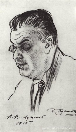 Retrato de V. Luzhsky