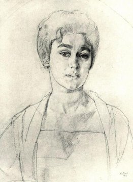 Retrato de N. Vysotskaya