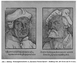 Hans Baldung Grien y John Rudalfinger