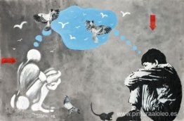 Sin título (Colaboración con Jef Aerosol, Mosko & co.)