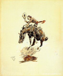 Caballo y vaquera