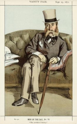 Caricatura de George Whyte Melville