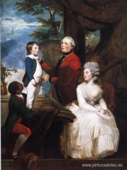 George Grenville, Earl Temple, Mary, la condesa Temple y su hijo