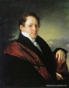 Retrato de Sergei Nechaev D.