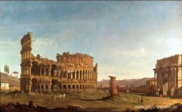 Coliseo y Arco de Constantino (Roma)