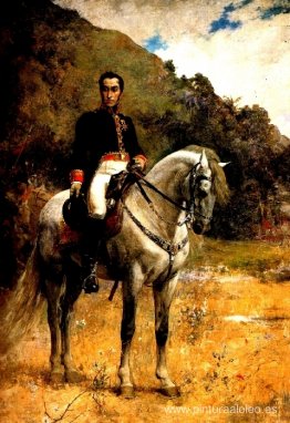 Retrato ecuestre de Bolívar