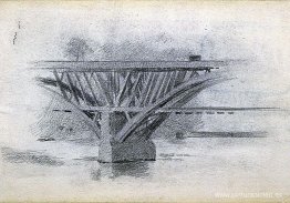 Dibujo del puente de la Avenida Girard