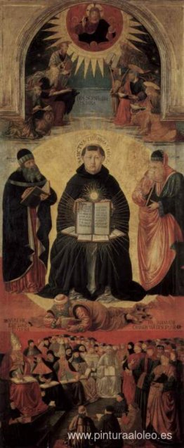 El triunfo de Santo Tomás de Aquino