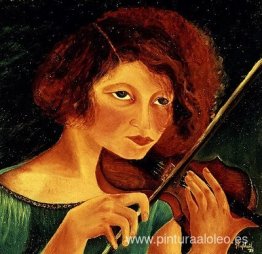 Autorretrato con violín