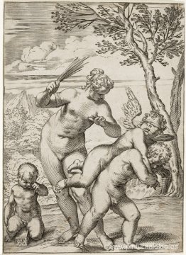 Venus castigando el amor profano