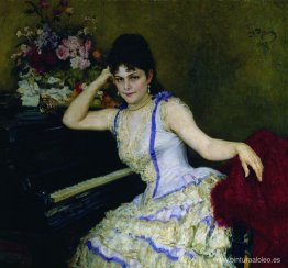 Retrato de la pianista y profesora del Conservatorio de San Pete