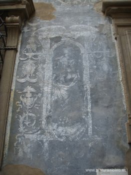 Palacio Ramírez de Montalvo, graffiti