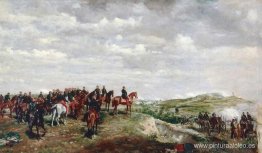 Napoleón III en la batalla de Solferino