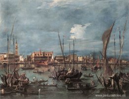 El Molo y la Riva degli Schiavoni del Bacino di San Marco