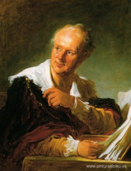 Retrato de Denis Diderot