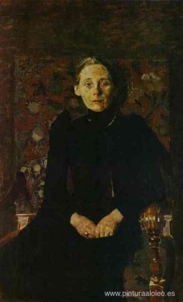 Retrato de la esposa del empresario Artsybushev