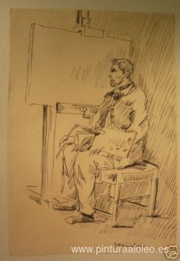 Autorretrato de Steinlen