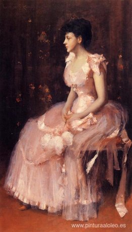 Retrato de una dama de rosa (también conocido como Dama de rosa,