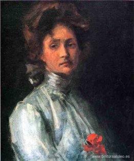 retrato de una mujer joven