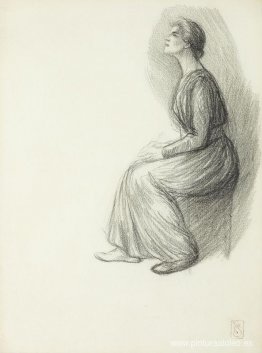 Jeune Femme Assise