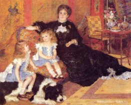 Madame Georges Charpentier y sus hijos