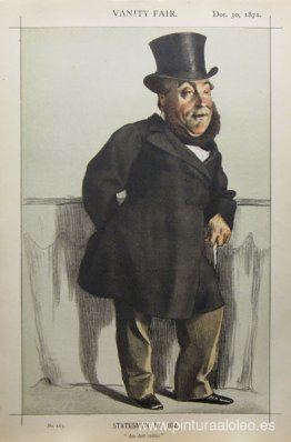 Caricatura de William Henry Gregory