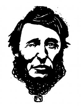 Retrato de Henry David Thoreau