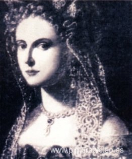 Retrato de Aurora Sanseverino