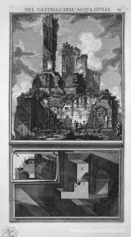 Perspectiva de uno de los lados, y detalles constructivos de los