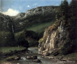 Arroyo en las montañas del Jura