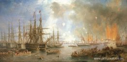 El bombardeo de Sveaborg, 9 de agosto de 1855