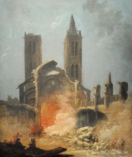 Démolition de l'église Saint-Jean-en-Grève - Museo Carnavalet