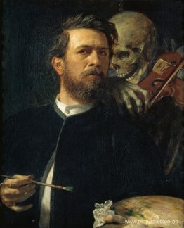 Autorretrato con la muerte como violinista