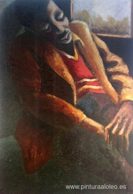 BERNARDO EL HERMANO DE LOS ARTISTAS DORMIDO