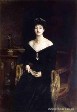 Retrato de la Sra. Ernest G. Raphael, de soltera Florence Cecili