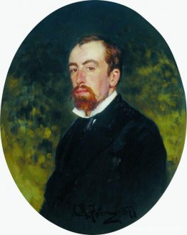 Retrato del artista Vasili Polenov