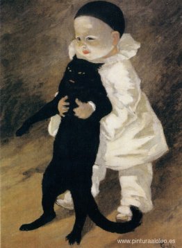 Pierrot y el gato