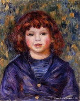 Retrato de Pierre Renoir en traje de marinero