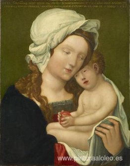 maria con niño