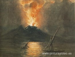 La erupción del Vesuv