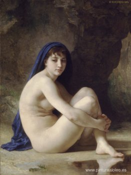 Desnudo sentado